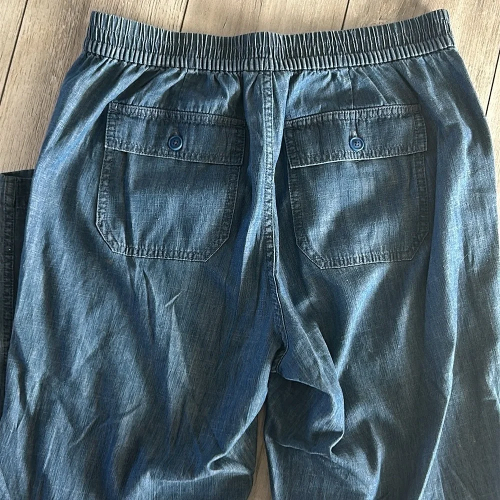 J. Crew cotton blend Denim Blue Casual Pants size 6